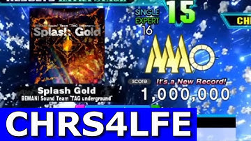 Splash Gold (ESP-16) MFC 1,000,000 World Record [DDR A20+]