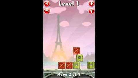 Move The Box Paris Level 1 Walkthrough/ Solution