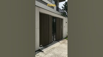 Cổng Tự Động 4 Cánh - Motor Âm Sàn | ✅ Funas #shorts #funasdanang #congtudong #congtudongamsan