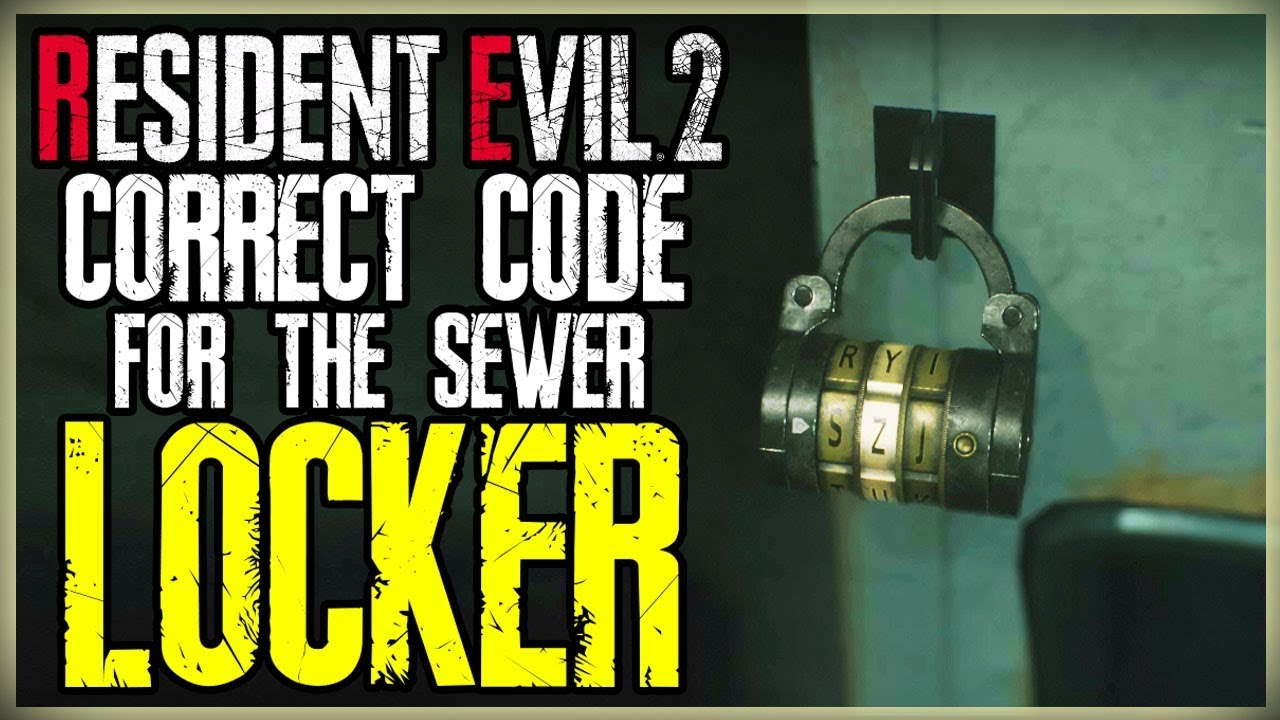 Resident Evil 2 remake safe codes & locker codes, All combinations