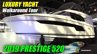 2019 Prestige 520 Luxury Yacht - Walkaround Tour - 2019 Boot Dusseldorf