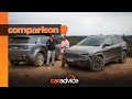 COMPARED! Land Rover Discovery Sport v Jeep Cherokee Trailhawk