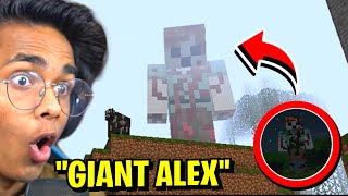 The Minecraft Entity - GIANT ALEX (Real Footage)