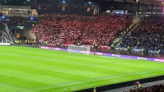 National anthems Scotland Vs Denmark Hampden Mon 15 November 2021