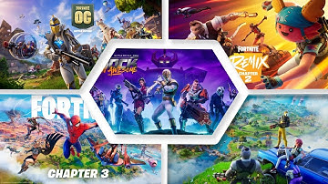 All Fortnite Cinematic Trailers! (Chapter 1 - Chapter 6)