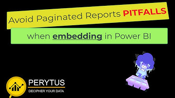 Avoid Paginated Report Pitfall when embedding in Power BI Report - Power BI