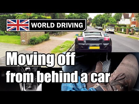 How to move off from behind a parked car