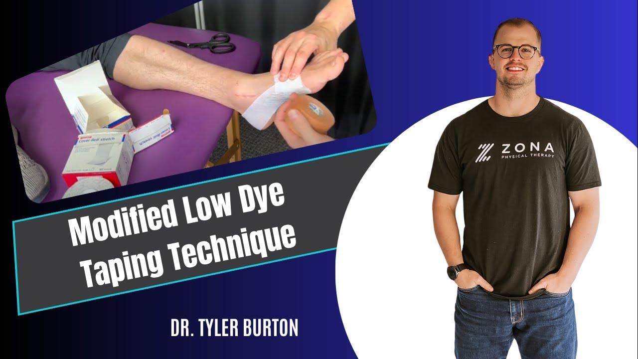 Modified Low Dye Taping Technique YouTube