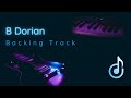 B Dorian - Backing track for guitar