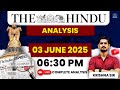 03 June 2025 Current Affairs | The Hindu | Upsc Prelims | Krishna Sir #upsc #currentaffairs #ias