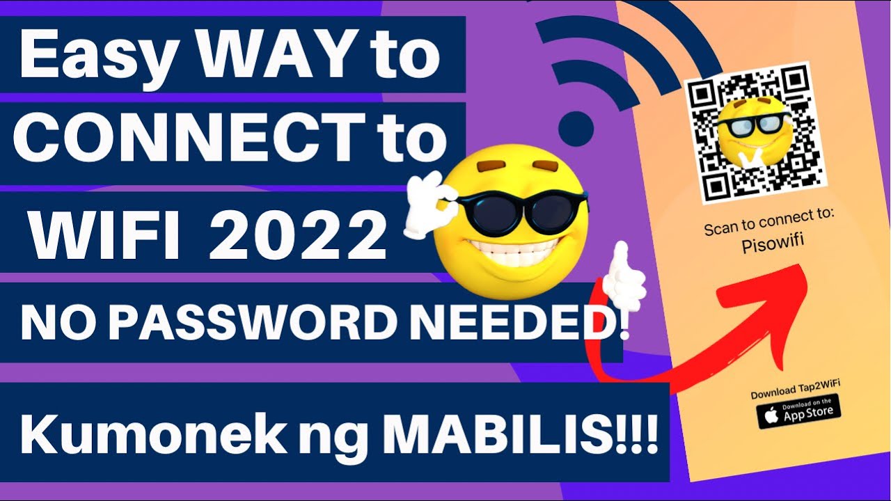 Easy way to connect to WIFI (Kumonek sa WIFI nang mabilis ng walang