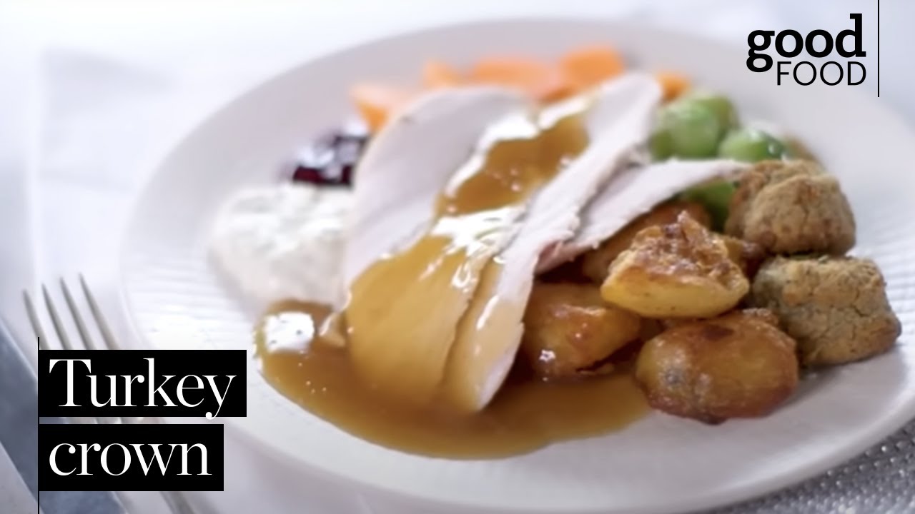 How to cook a turkey crown