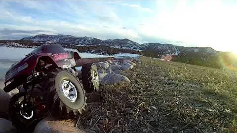 Axial SCX10 ii MEGA TRUCK Build & 11CHARLIE RC, SHEN RC, Rc Basher Boi Stickers!