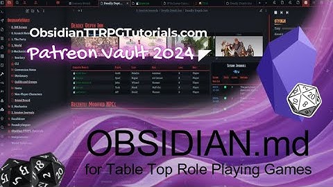 Obsidian - Patreon Vault 2024
