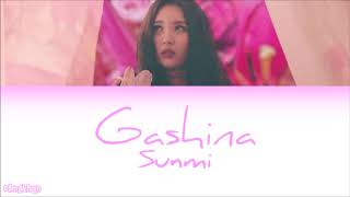 LEE SUNMI (이선미) - GASHINA (가시나) [Han_Rom_Eng] Color Coded Lyrics
