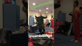 Sam Billings Dance In Shalwar Kamiz