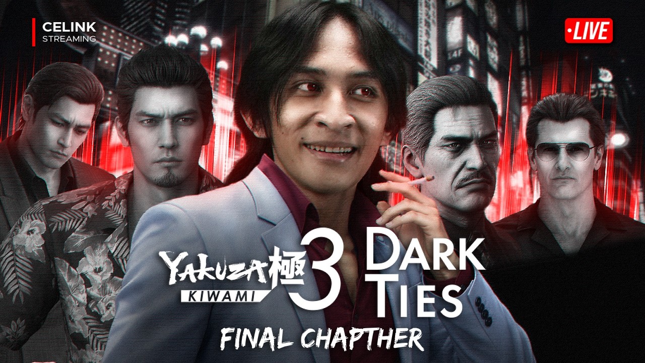 LETS GO MAS KIRYU EPIG MOMENT FINAL CHAPTER !! - YAKUZA KIWAMI 3 DARKTIES #FINAL
