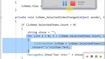 MF4- Demo Listview - Part 2