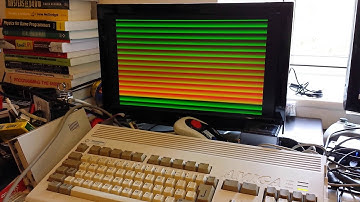 Amiga 1200 programmatically filling the copper and scrolling values in 68k assembler