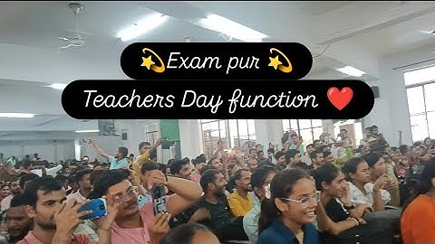 Exampur Teachers Day function❤️🌼 #video #UPSI.06#bach#injoy #time #video 🌼💫🍁❤️🎉