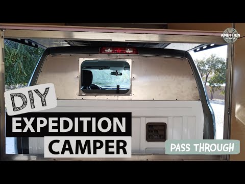 Building Our Expedition Vehicle E4 - Cab Pass Through