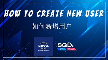 SQL ACCOUNTING : How To Create New User
