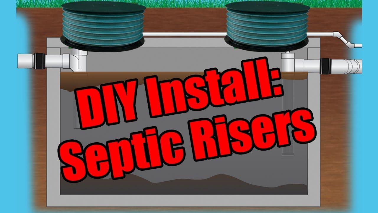How to remove plastic septic tank lid