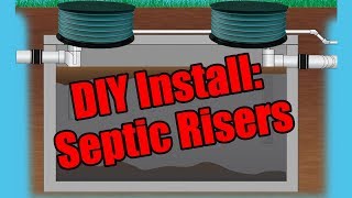 How to Install Risers and Lids on Concrete Septic Tanks w/ Round Hole