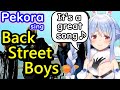 【ENG SUB】Pekora sing ”I WANT IT THAT WAY” - back street boys【hololive】