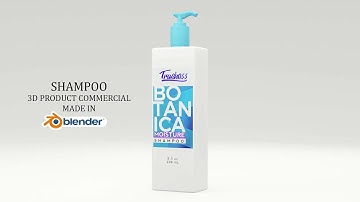 Shampoo 3d Product Commercial Made In Blender Eevee | FAD Tutorials