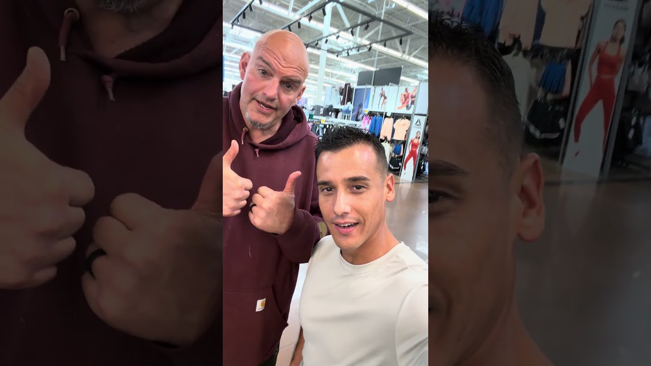 Ran into Senator John Fetterman at Walmart buying corn for Memorial Day weekend