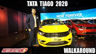 New Tata Tiago BS6 Walkaround | Hindi | Motoroctane