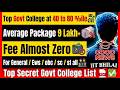 Top Govt College at 40 to 90%ile 🥳Final Answer key 32+ Bonus Cut off Decrease⁉️ Marks Vs Percentile