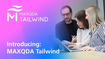 MAXQDA Tailwind: now available