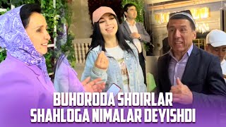 Buhoroda shoirlar Shahloga nimalar deyishdi