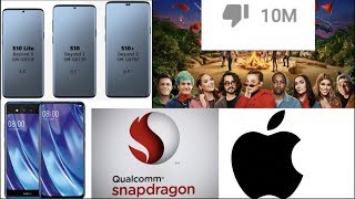 Galaxy S10 PRECIOS y nuevo diseño, Youtube Rewind most Dislike, Vivo Nex Dual, Apple mejora ventas