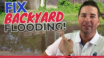 How to Fix Flooding in the Backyard