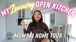Inside My Dream Luxury KITCHEN in Mumbai! Modular Open Kitchen Tour | Sarah Squad Home