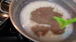 CHAMPORADO ( FILIPINO CHOCOLATE RICE PORRIDGE )