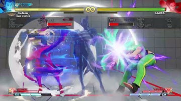 Rose V-Trigger 2 combo 1: Oki setup