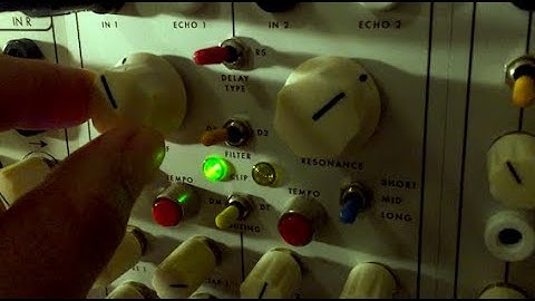 Haible Living VCOs + Modcan Dual Delay. Loudest Warning/CGS Serge Modular