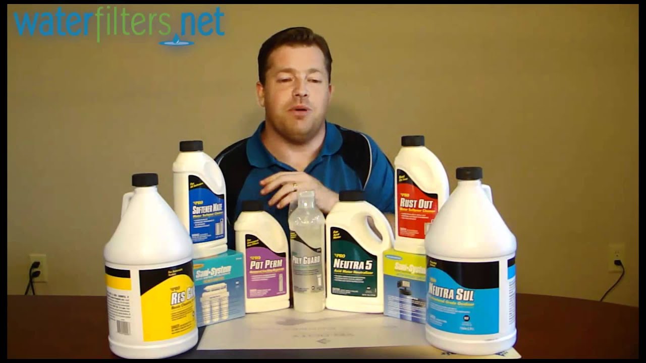 Res Care Resin Cleaner Solves Water Softener Problems 