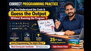 What is Correct Programming Practice Every Student Must Know | Best Computer Institute Rajahmundry
