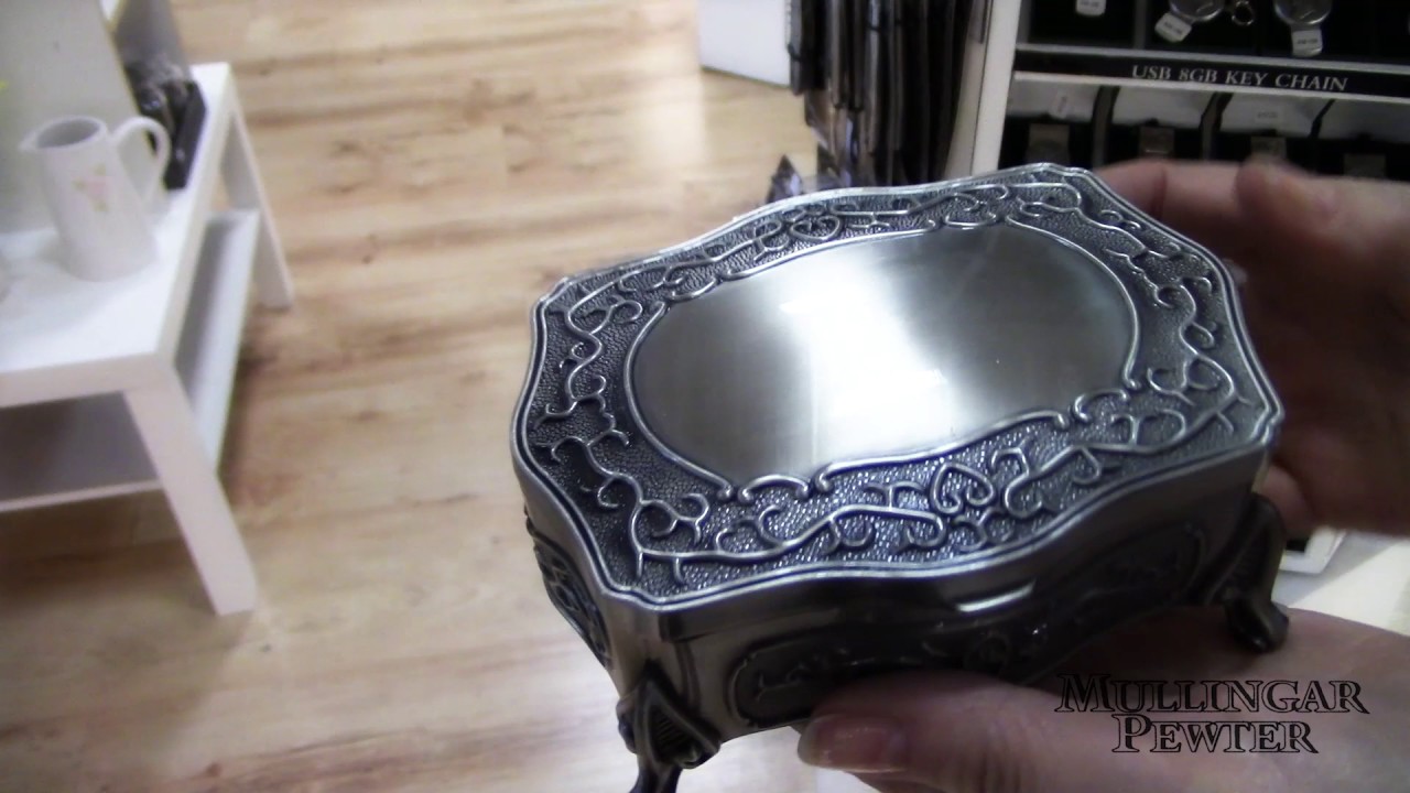 Mullingar Pewter Jewellery Boxes giftware Irish Craft