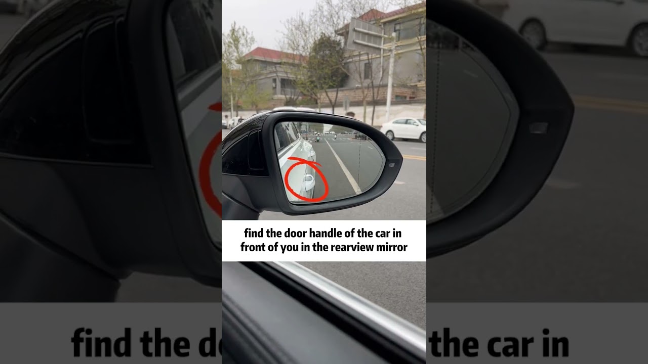 Do you know how to adjust your car mirrors?, Autos