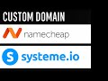 How to Connect Your Domain to System.io in 5 Minutes? (Using NameCheap)