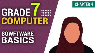 Software Basics | Chapter 4 | Computer | Grade 7