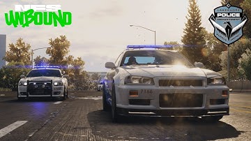 Need for Speed Unbound - Freeroam Police Chase MP 5