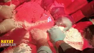 Erzurumda Tel Helvası Çekme