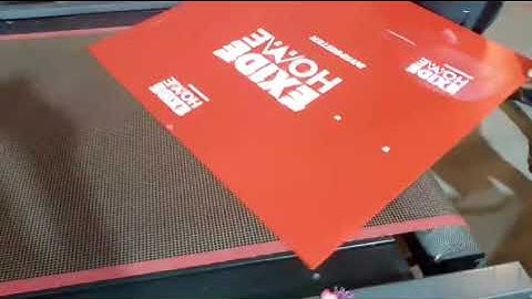 SASG Installed CSF Screen Printing Machine 30"x40" with dryer at Ms.  Exquisite Print Pack Kolkata